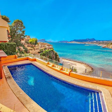 El Portet - Beachfront Holiday Home With Private Pool In 莫莱拉 外观 照片