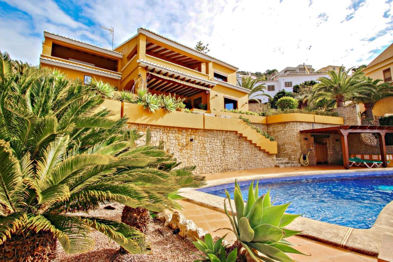 El Portet - Beachfront Holiday Home With Private Pool In 莫莱拉 外观 照片