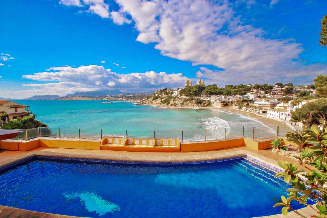 El Portet - Beachfront Holiday Home With Private Pool In 莫莱拉 外观 照片