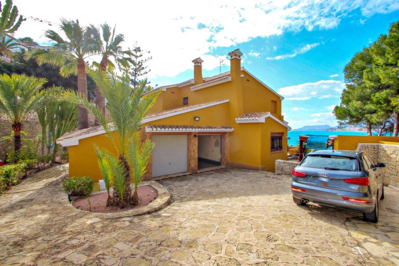 El Portet - Beachfront Holiday Home With Private Pool In 莫莱拉 外观 照片