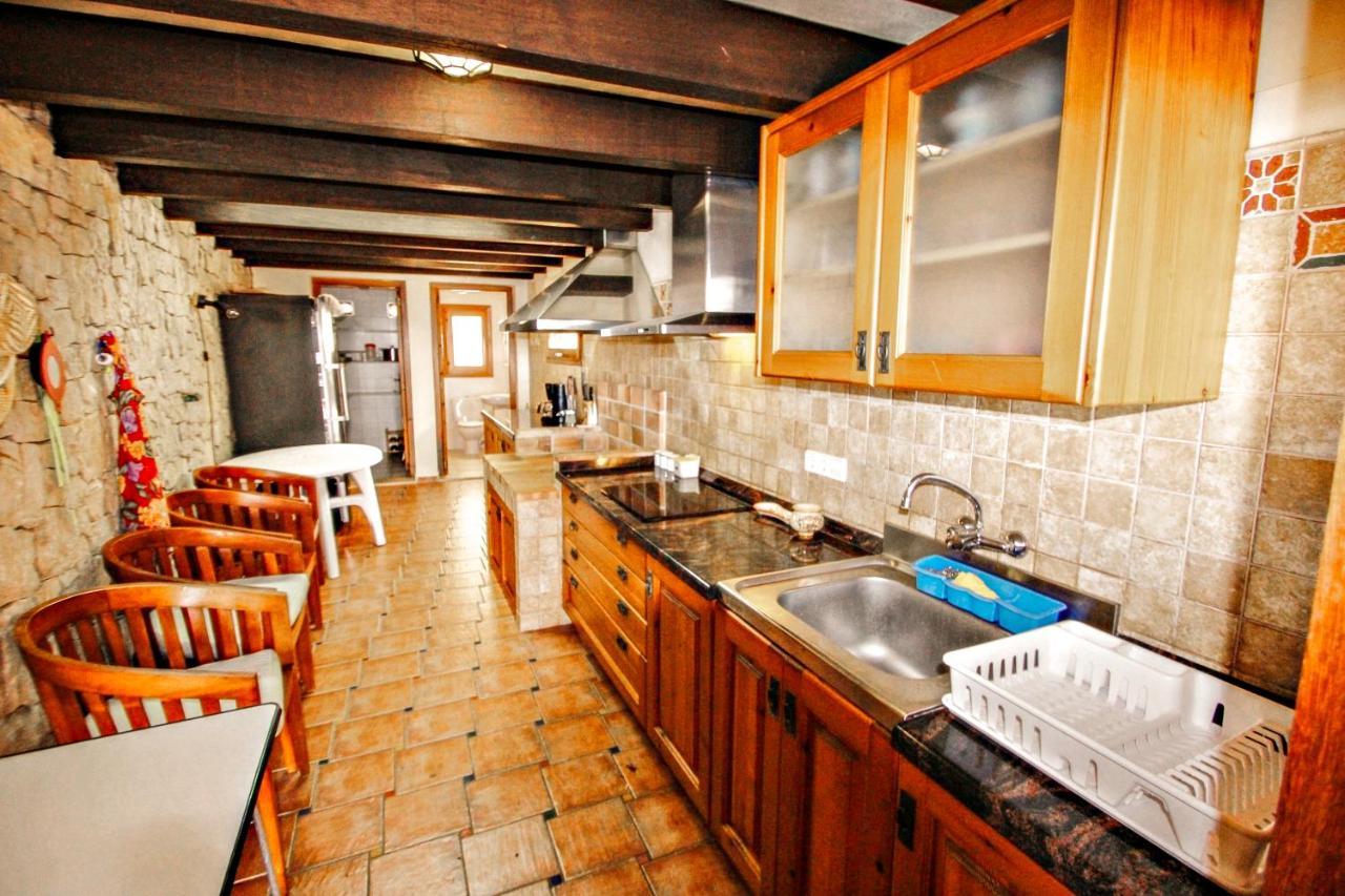 El Portet - Beachfront Holiday Home With Private Pool In 莫莱拉 外观 照片
