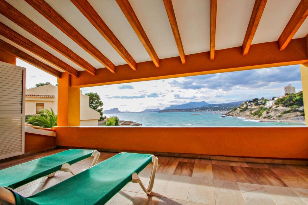 El Portet - Beachfront Holiday Home With Private Pool In 莫莱拉 外观 照片