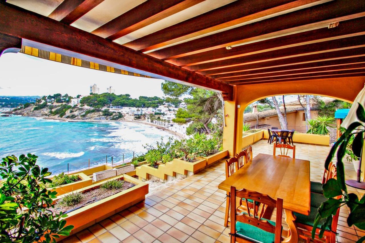 El Portet - Beachfront Holiday Home With Private Pool In 莫莱拉 外观 照片