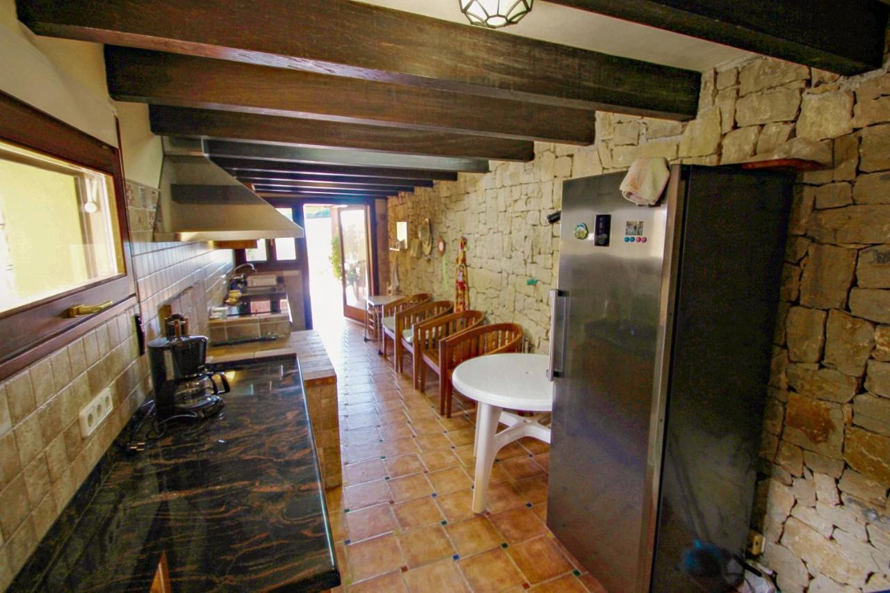 El Portet - Beachfront Holiday Home With Private Pool In 莫莱拉 外观 照片
